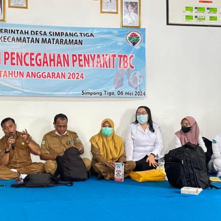 Peduli Kesahatan Masyarakat, Desa Simpang Tiga Gelar Sosialisasi Pencegahan Penyakit TBC